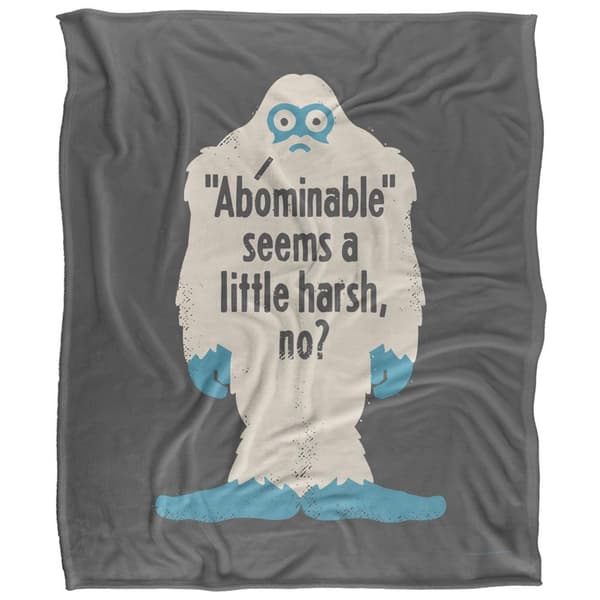 David Olenick Not Cool Silky Supersoft Blanket