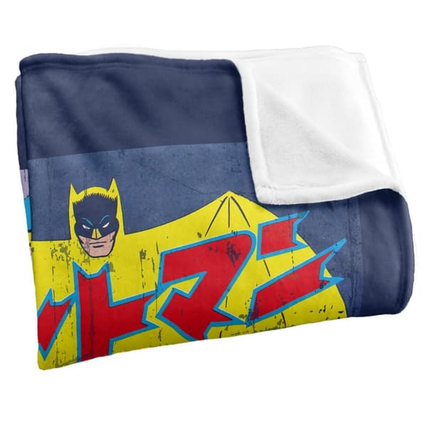 Batman Robin Kanji Large Eyes Blanket