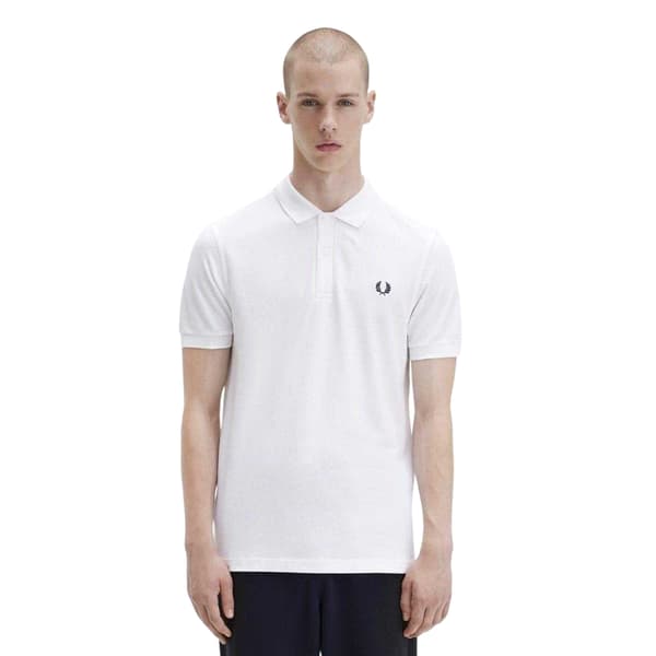 Fred Perry Pikétröja med logotyp i bomull för män