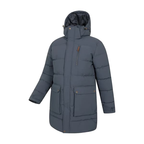Mountain Warehouse Digby Lång Vadderad Parkas för Herr