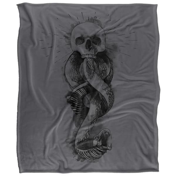Harry Potter Dark Mark Ink Blanket