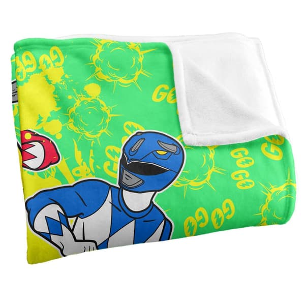 Power Rangers Group Shot Blanket