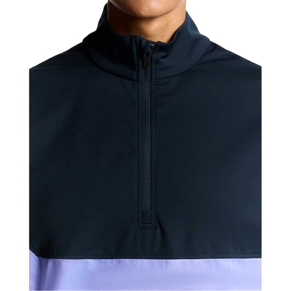 Lyle & Scott Mens Colour Block Half Zip Top