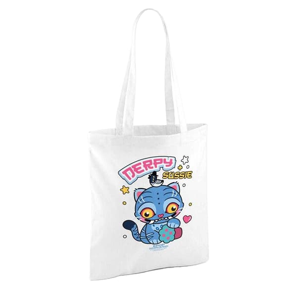 K-Pop Demon Hunters Chibi Derpy & Sussie Reusable Tote Bag