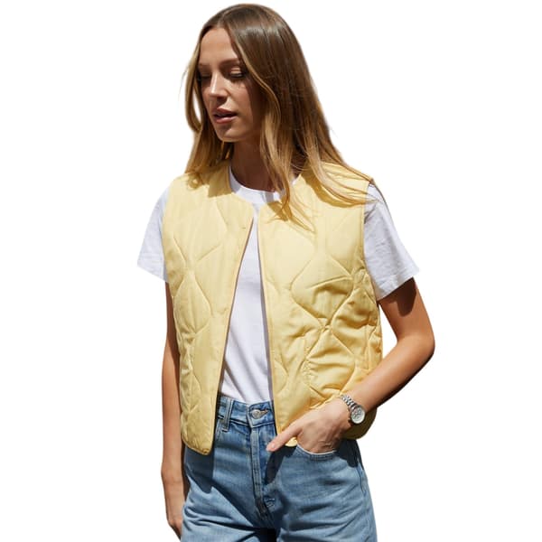 Threadbare Dam Cabos lapptäcke quiltad vanlig väst