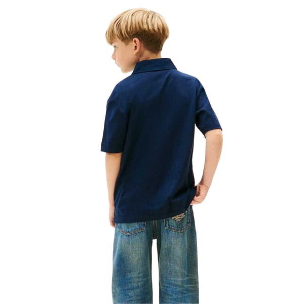 Tommy Hilfiger Barn/Kids Script Logo Pikétröja