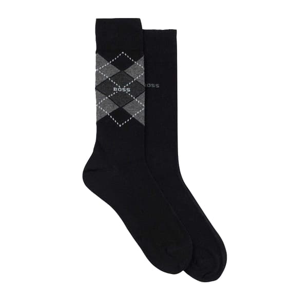 Boss Herr Argyle Crew Strumpor (2-pack)