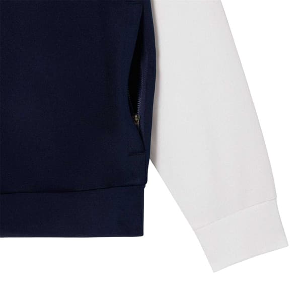 Lacoste Mens Interlock Full Zip Tennis Sweatshirt