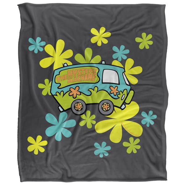Scooby Doo The Mystery Machine Soft Touch Blanket