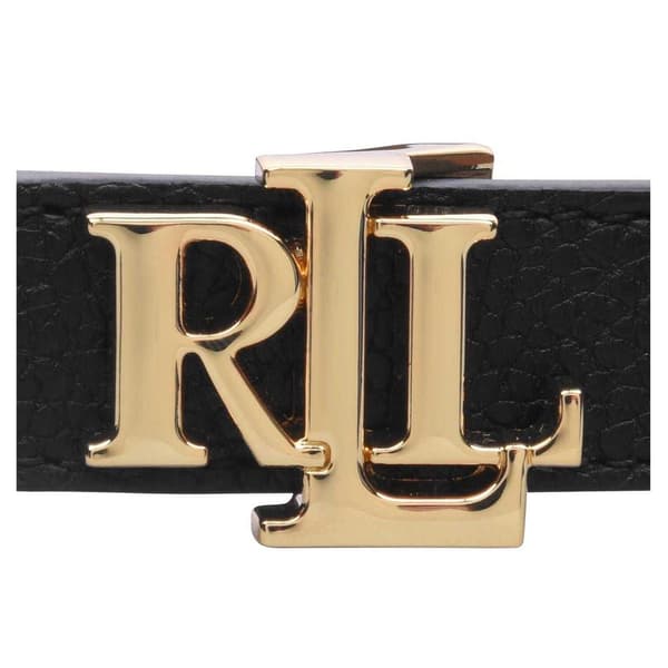 Ralph Lauren Dam Monogram Läderbälte
