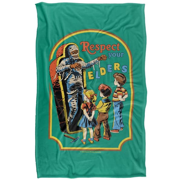 Steven Rhodes Respect Your Elders Soft Touch Blanket
