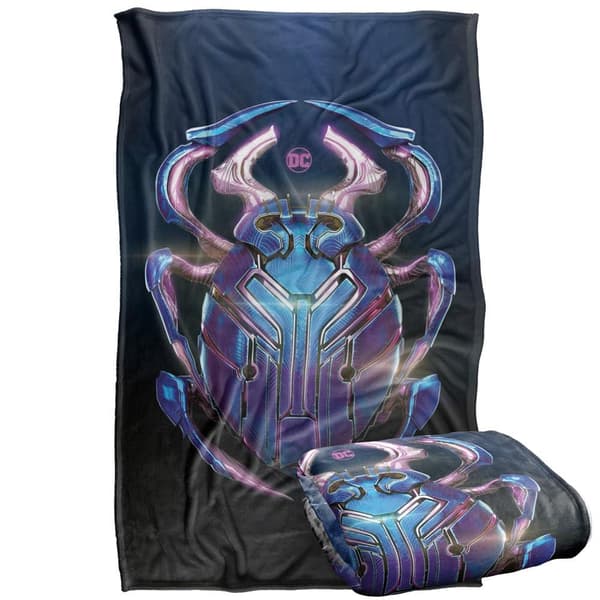 Blue Beetle Beetle Blanket