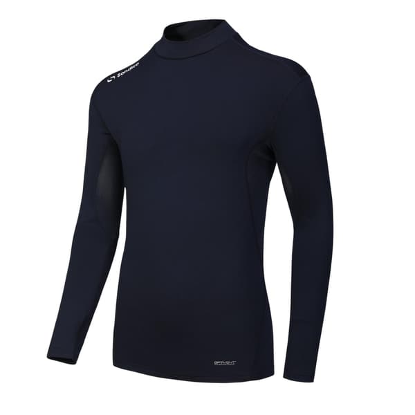 Sondico Mens Mock Neck Base Layer Top