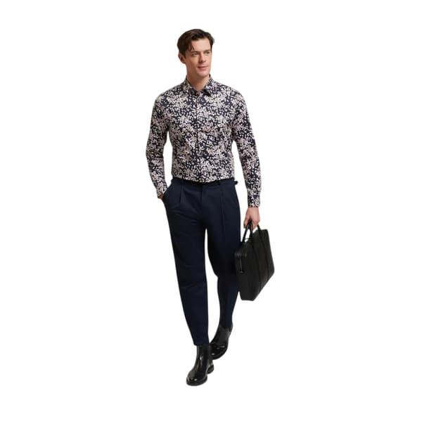 Ted Baker Mens Leaf Print Shirt
