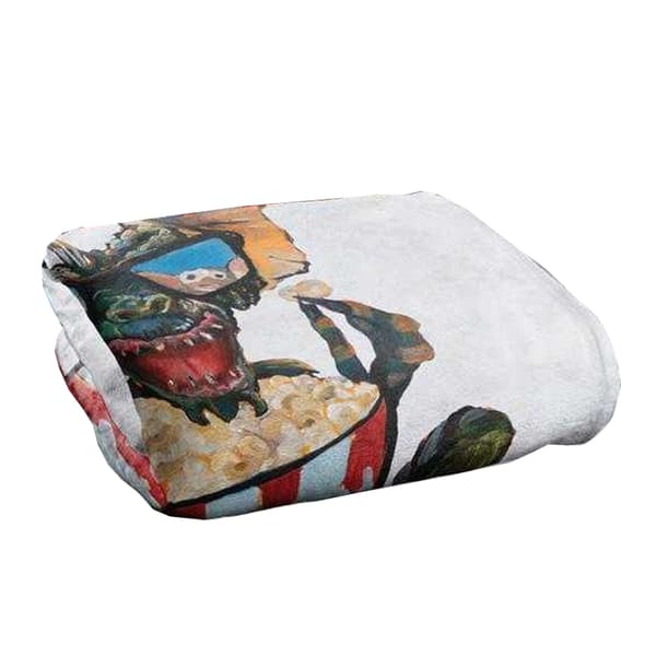 Gremlins Silky Popcorn Supersoft Blanket