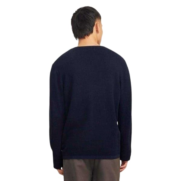 Jack And Jones Mens Flat Knit Crew Neck Pullover