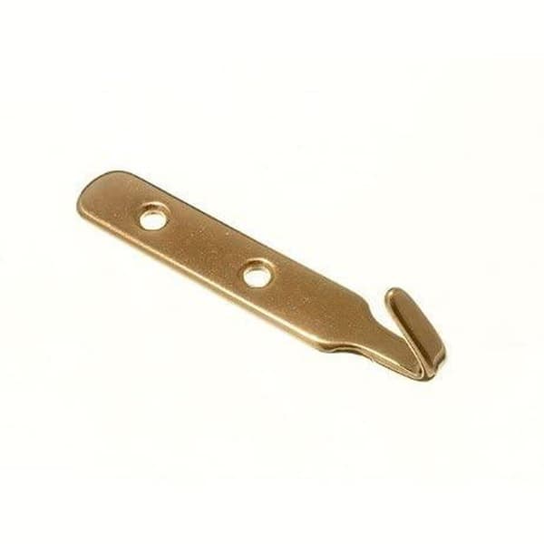 X Brass J Hooks 2pk