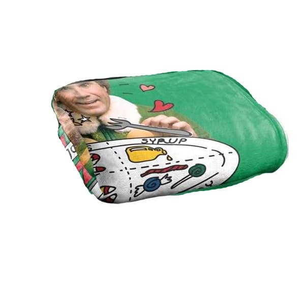 Elf 4 Main Food Groups Soft Touch Blanket