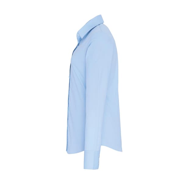 Premier Dam/Dam Stretch Fit Poplin Långärmad Blus
