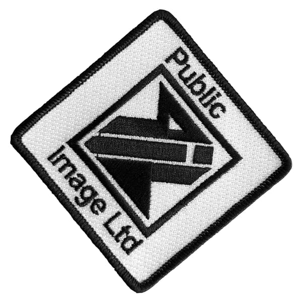 PIL (Public Image Ltd) Woven Diamond Logo Patch