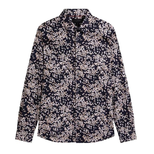 Ted Baker Mens Leaf Print Shirt