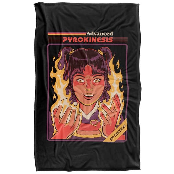 Steven Rhodes Advanced Pyrokinesis Soft Touch Blanket
