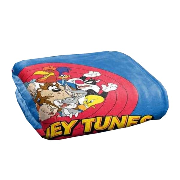 Looney Tunes Group Shot Polyester Soft Touch Blanket