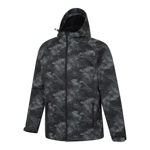 Mountain Warehouse Mens Exodus Showerproof Soft Shell Jacket