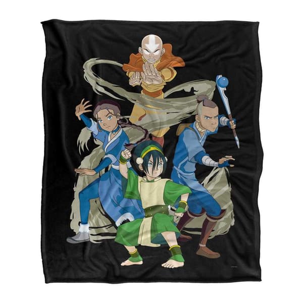 Avatar: The Last Airbender Silky Elements Supersoft Blanket