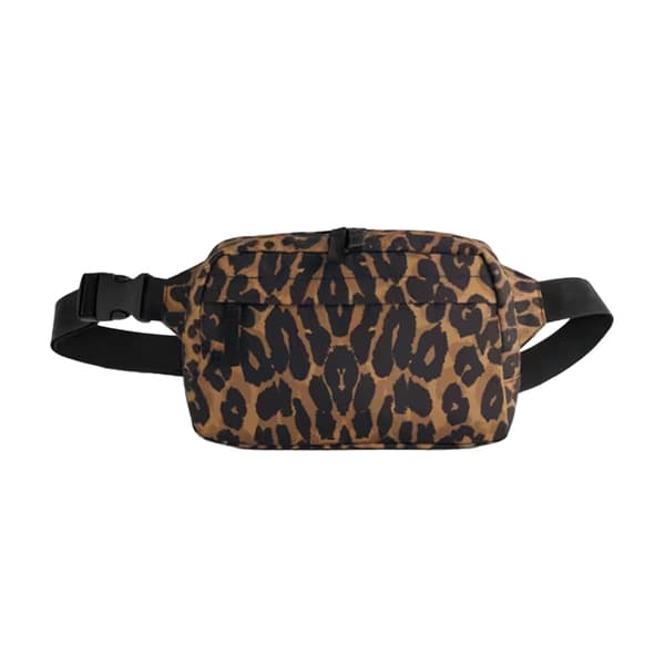 Bagbase Leopard Print Crossbody Bag