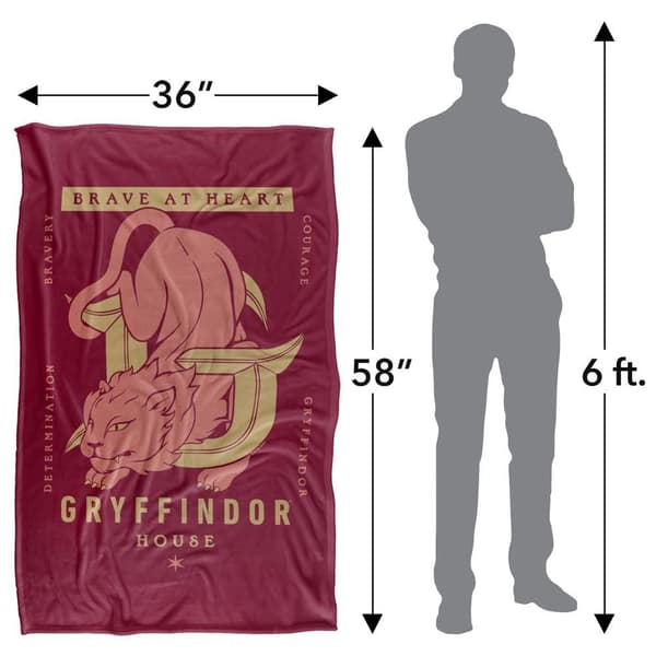 Harry Potter Modig Gryffindor-filt