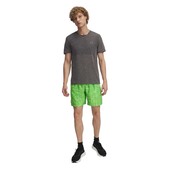 Under Armour Mens Performance Patterned Lightweight Athletic Running Shorts