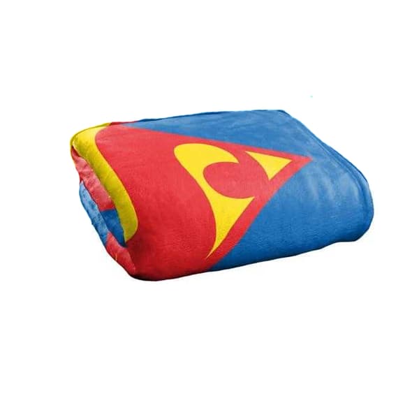 Superman 1986 Shield Soft Touch Blanket