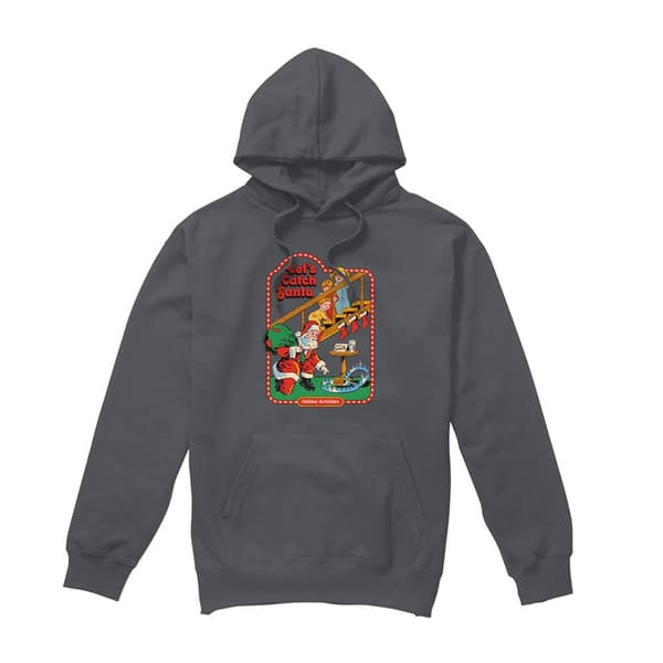 Steven Rhodes Unisex Aikuisten Let´s Catch Santa Huppari