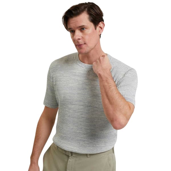 Ted Baker Herr Texturerad Regular T-shirt