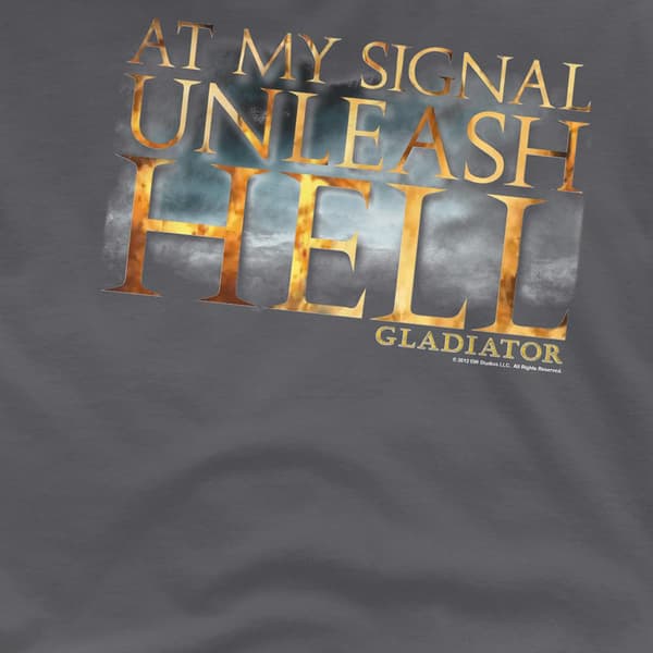 Gladiator Unisex Aikuisten Unleash Hell T-paita