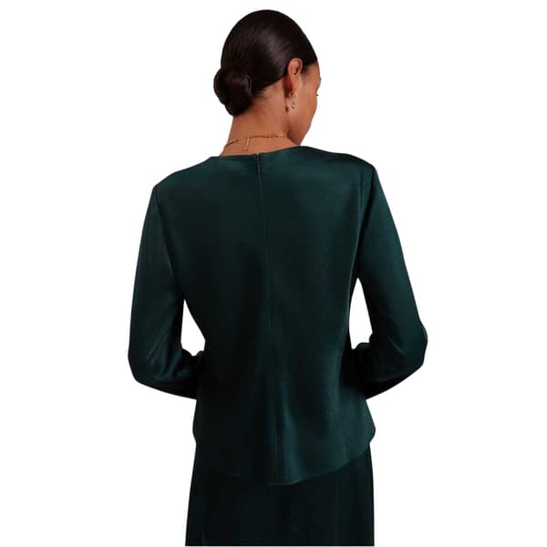 Ted Baker Dam/Dam Mesh Långärmad Topp med Rund Hals