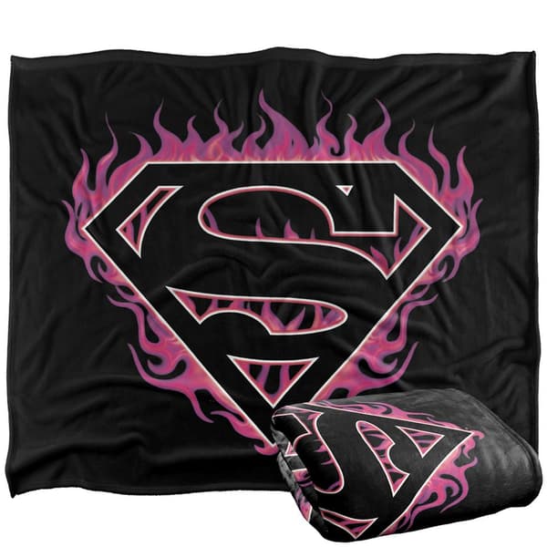 Superman Flame Logo Filt