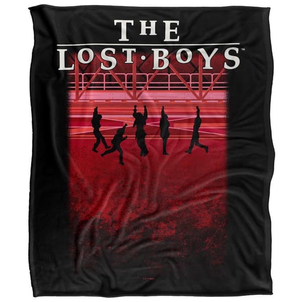 The Lost Boys Hanging Soft Touch Logo Blanket