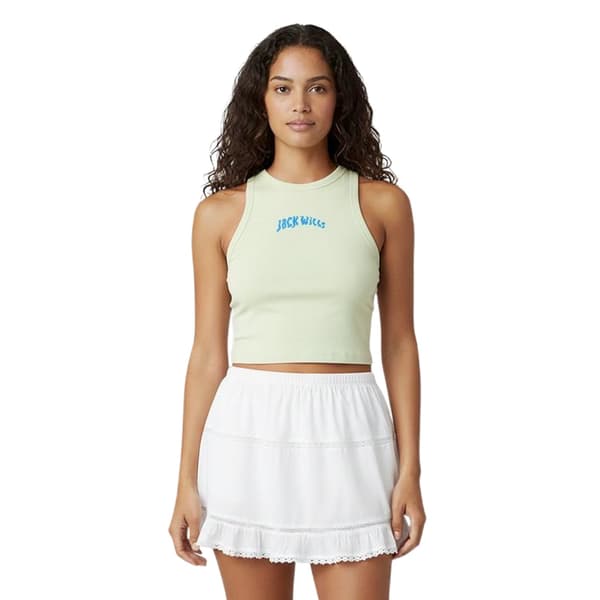 Jack Wills Dam/Kvinnor Croppad Linne