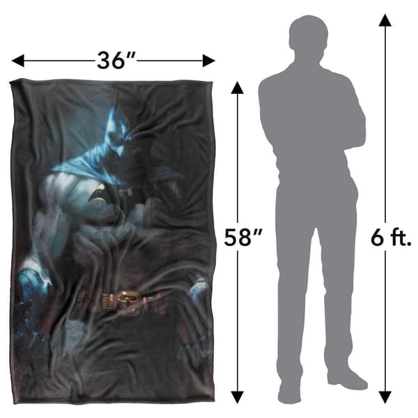 Batman Classic Silhouette Blanket