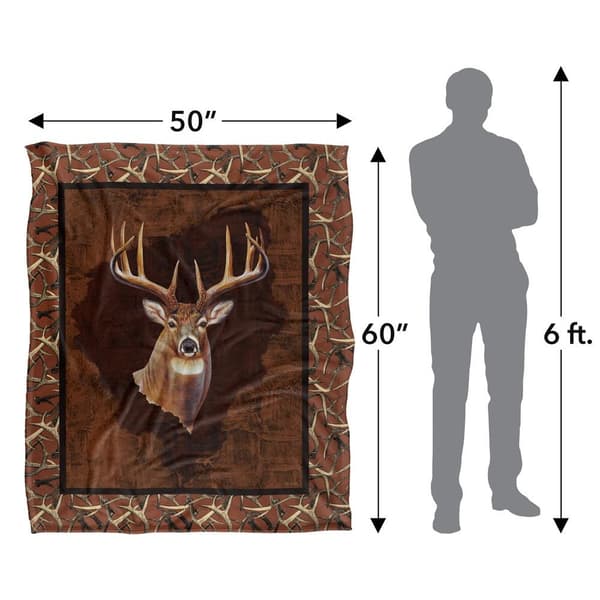 JQ Licensing Cf-Jp Silky Deer Supersoft Blanket