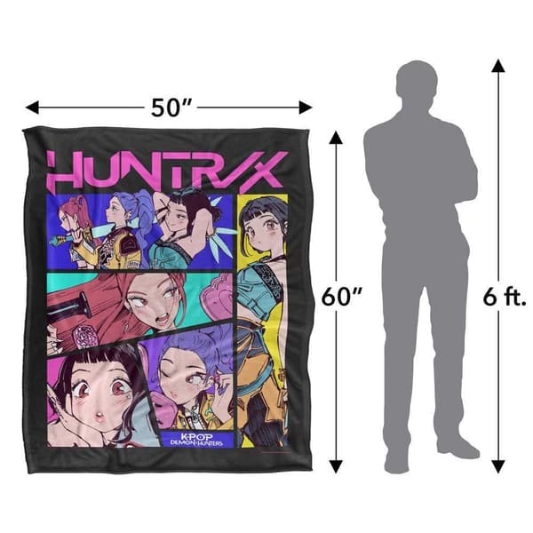 K-Pop Demon Hunters Comic Huntr/X Blanket