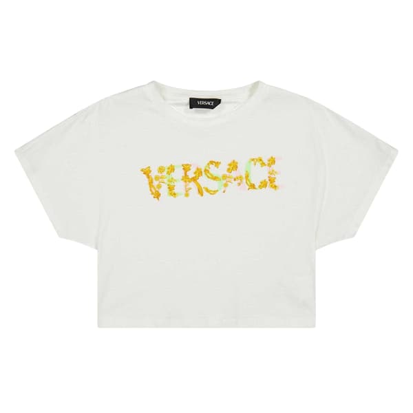 Versace Girls Soft Crop Top