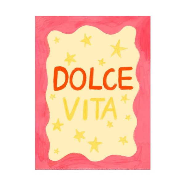 Studio Dolci La Dolce Vita Print