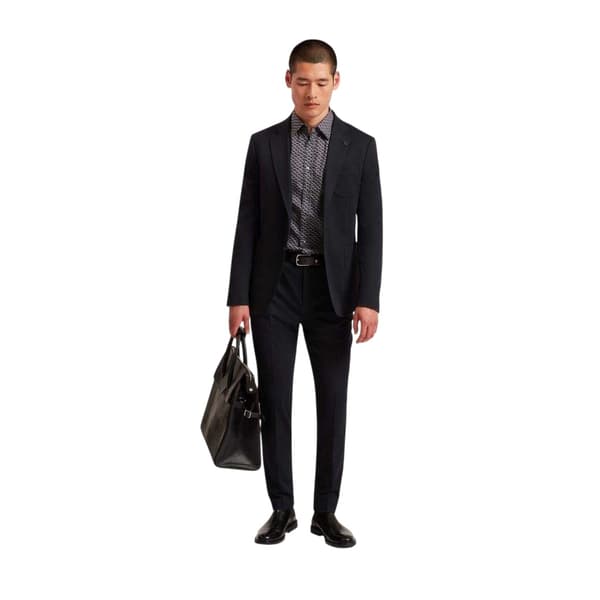 Ted Baker Mens Geometric Collared Shirt