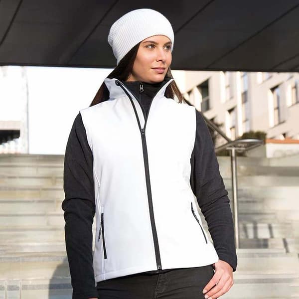 Result Core Dam/Kvinnor Tryckbar Softshell Bodywarmer