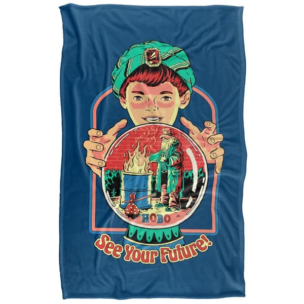 Steven Rhodes See Your Future Soft Touch Blanket