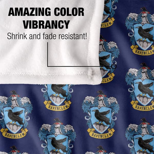 Harry Potter Ravenclaw Repeat Print Blanket
