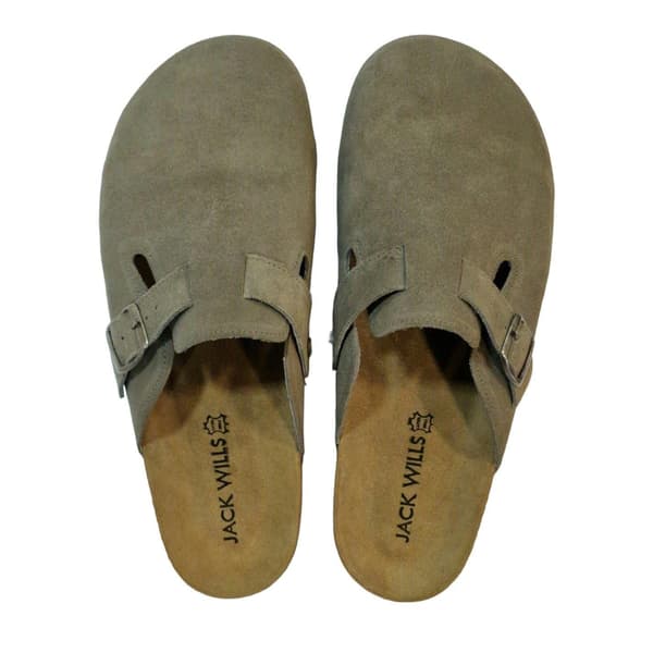 Jack Wills Mens Suede Flat Mule Sandals